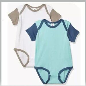 Marky G 2 pack Rabbit Skins 4400 newborn -1 WHITE/TITANIUM / 1 CHILL/INDIGO.